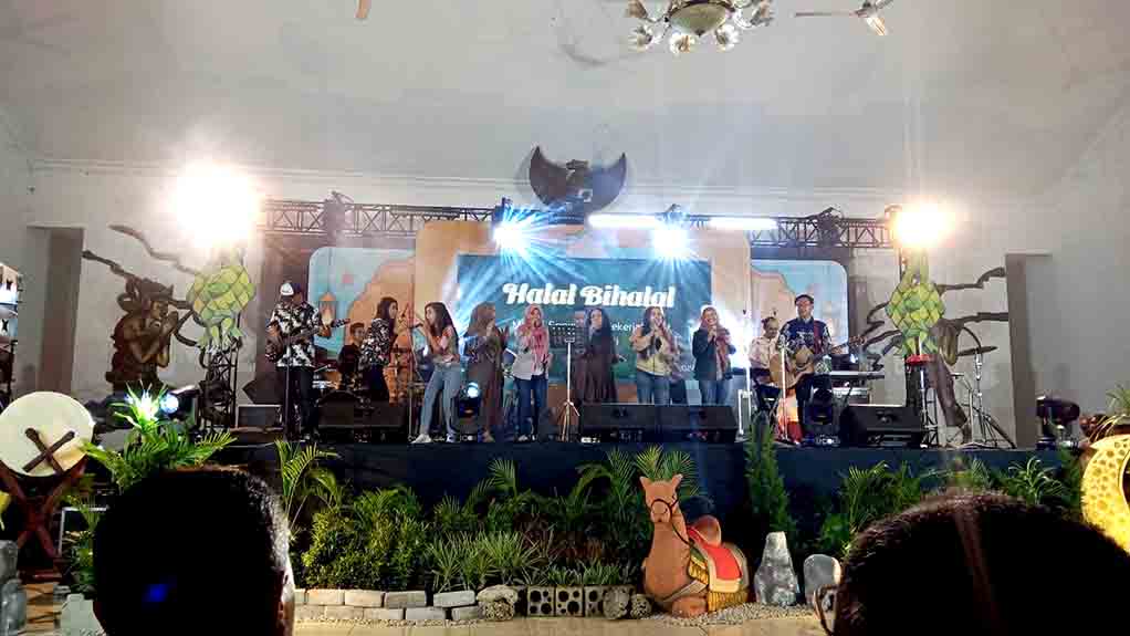 Musisi Seniman Dan Pekerja Even Se Kediri Raya Gelar Halal Bihalal