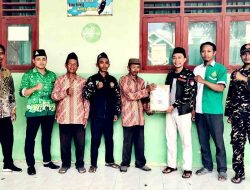 PR GP Ansor Lawanganagung Lakukan Baksos Pemberian Paket buku kepada lembaga pendidikan Maarif NU