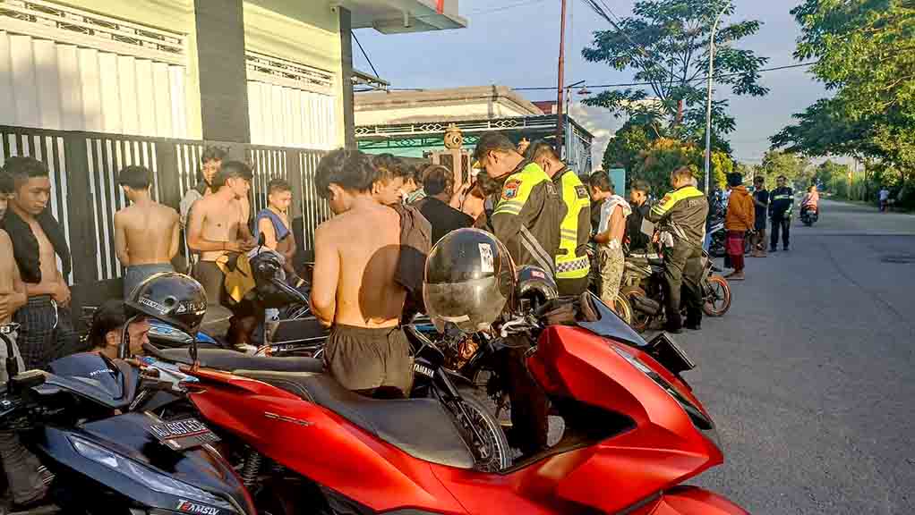 Patroli Skala Besar Polres Kediri Antisipasi Balap Liar Di Wates