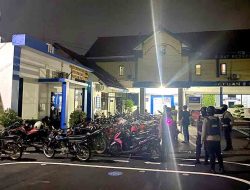 Polres Blitar Kota Jaring 44 Motor Berknalpot Tidak Sesuai Spektek