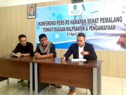 Rumah Sakit Harapan Sehat Pemalang Konfrensi Pers Terkait Dugaan Malpraktek dan Penganiayaan