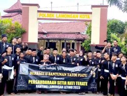 SH Terate Liting 2023 Ranting Lamongan Berbagi Kepada Yatim Piatu