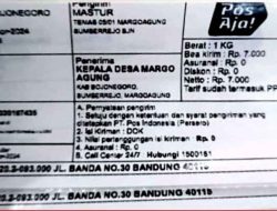 Minta Salinan APBDes Tak Direspon Seorang Warga Layangkan Surat Ke Kades Margoagung