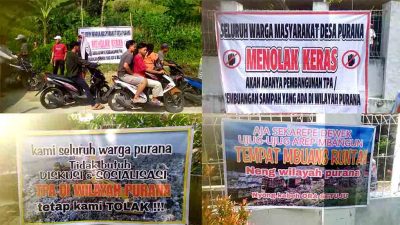 Aksi Penolakan Masyarakat Dan Pemuda Purana 3