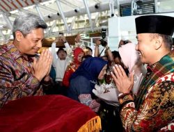 Dijemput Forkopimda, OPD dan Tokoh Masyarakat, Pj Gubernur Sulsel: Terima Kasih Sambutan Hangatnya