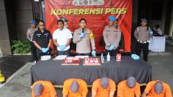 Polres Tulungagung Berhasil Mengungkap 251,17 gram Narkotika Jenis Sabu
