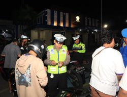 Polres Kediri Kota Amankan Tujuh Motor Tidak Sesuai Spektek Diduga Untuk Balap Liar