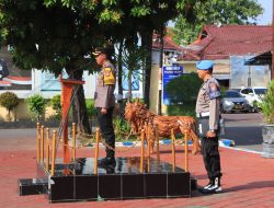 Wakapolres Ngawi Pimpin Apel Siaga May Day