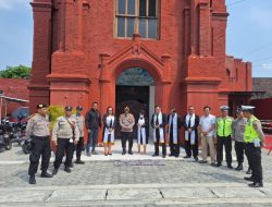 Polsek Mojoroto Lakukan Pengamanan Peringatan Kenaikan Isa Al Masih
