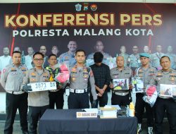 Kurang dari 7 Jam, Polisi Berhasil Amankan Tersangka Tabrak Lari Petugas Kebersihan Kota Malang