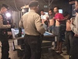 Jelang Shubuh, Tim Patroli Polsek Mojoroto Bubarkan Pesta Miras Anak di Bawah Umur dan Keributan Puluhan Pesilat