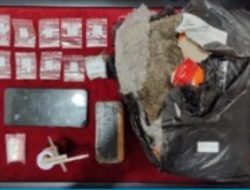 Polisi Tangkap Terduga Pengedar Sabu dan Ganja di Kota Kediri
