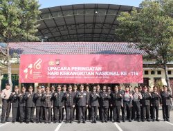 Kapolres Kediri Pimpin Upacara Hari Kebangkitan Nasional ke-116