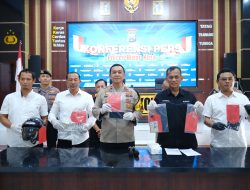 Ungkap Curanmor Polres Blitar Kota Berhasil Amankan Dua Tersangka dan Tiga Kendaraan