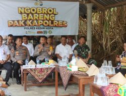 Ngobrol Bareng Pak Kapolres, Cara Polres Kediri Kota Ajak Warga Jaga Kamtibmas