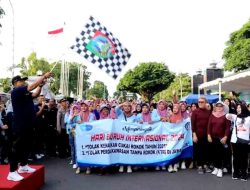Peringati Hari Buruh Internasional My Day 2024, Ribuan Pekerja Berkumpul di Alun Alun Jombang
