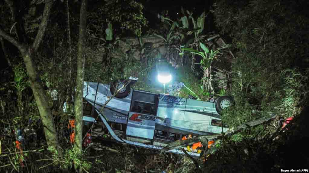 Kecelakaan Bus Di Subang 11 Tewas, Puluhan Luka Luka