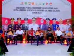 Pemprov Sulsel Sosialisasi Tahapan Pemilihan Kepala Daerah Serentak
