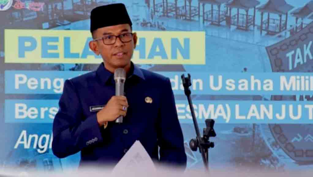 Pj Bupati Takalar, Aswad Resmi Buka Pelatihan Badan Usaha Milik Desa