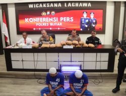 Polres Blitar Berhasil Amankan Pengedar Ganja Kering dan dobel L