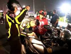 Polres Pacitan Amankan 29 Motor Diduga Balapan Liar