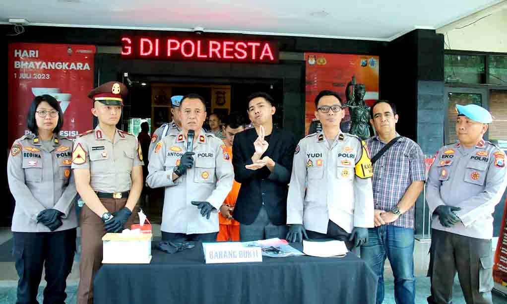 Polresta Malang Kota Berhasil Amankan Tersangka Pencuri Motor Milik Polisi