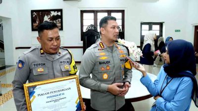 Polresta Malang Kota Raih Penghargaan Satuan Kerja Terbaik Atas Pelaksanaan Anggaran 2