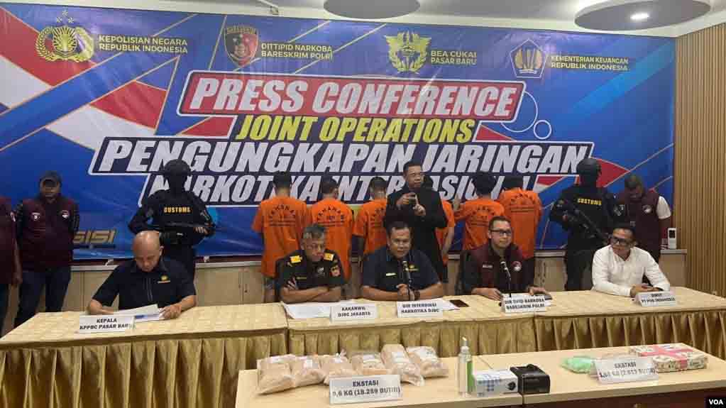 Polri Dan Bea Cukai Gagalkan Penyelundupan Puluhan Ribu Pil Ekstasi Dari Luar Negeri