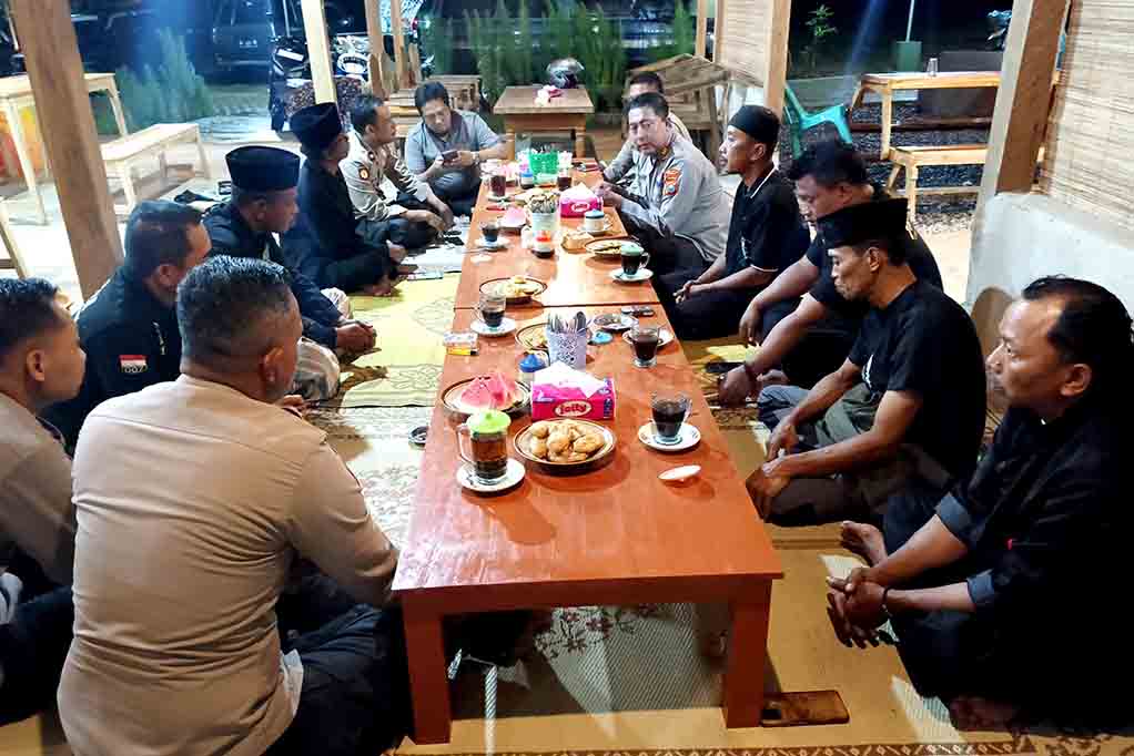 Polsek Kendal Gelar Acara Ngopi Bersama Perguruan Silat
