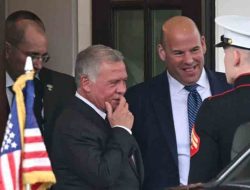 Raja Yordania Tiba di Gedung Putih Usai Biden Berbicara dengan PM Israel