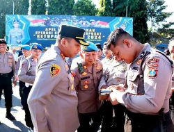 Sidak, Kapolres Kediri Pimpin Operasi Gaktibplin