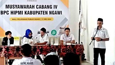 Terpilih Aklamasi, Rohmat Santoso Pimpin Bpc Hipmi Ngawi Periode 2024 2027 2