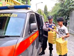 Berbagi Kasih, Polres Kediri Gelar Baksos di Panti Asuhan Al Jauhar Plosoklaten