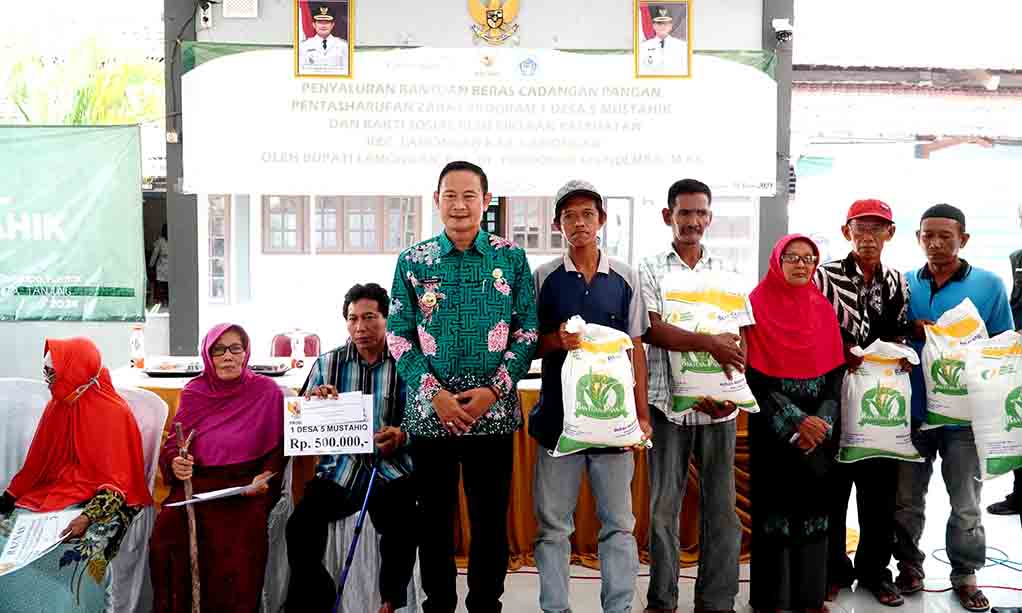 Bupati Lamongan Pastikan Pentasharufan Bansos Dan Banpang Di Lamongan Sesuai Sasaran