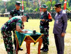 Dandim 0814/Jombang Tinjau Progres Jalan TMMD 120 Wonosalam