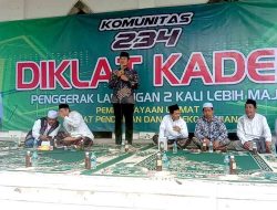 Dukung YES 2 Periode, Gelar Diklat Komunitas 234 dan Relawan 313 Yang Bertajuk “Penggerak untuk Lamongan Dua Kali Lebih Maju”