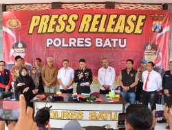 Polisi Amankan 5 Terduga Pelaku Pengeroyokan Terhadap Anak di Kota Batu