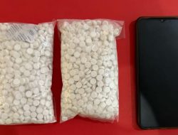 Satresnarkoba Polres Kediri Gagalkan Peredaran Ribuan Pil Dobel L