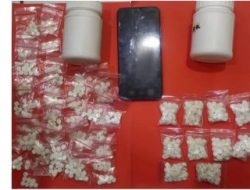 Pengedar Narkoba Asal Kandangan Diamankan Satresnarkoba Polres Kediri