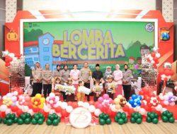 Sambut Hari Bhayangkara Ke-78 Polres Kediri Kota Gelar Lomba Bercerita Tingkat TK