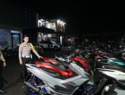 Respon Cepat Aduan Masyarakat, Polisi Berhasil Amankan 52 Motor Diduga Balapan Liar di Bangkalan