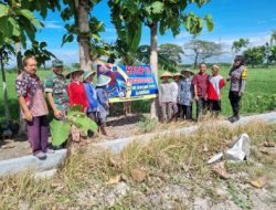 Dukung Ketahanan Pangan Polwan Polres Ngawi Didapuk Sebagai Polisi Wirotani