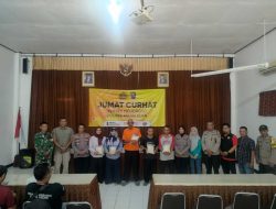 Polsek Mojoroto Kembali Gelar Jumat Curhat, Soroti Masalah Penipuan Online, Perjudian, Miras, Konvoi dan Balapan Liar