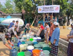 Kado Hari Bhayangkara ke – 78 Polres Jember Bangun Sumur Bor Bantu 125 KK Warga Atasi Dampak Kekeringan