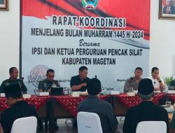 Polres Magetan Himbau Perguruan Silat Hindari Kegiatan yang Memicu Konflik