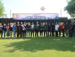 Meriahkan Hari Bhayangkara, Polres Kediri Kota Adakan Lomba Menembak