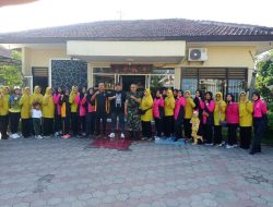 Polsek Papar Gelar Olahraga Bersama Forkompimcam Rayakan HUT Bhayangkara ke-78