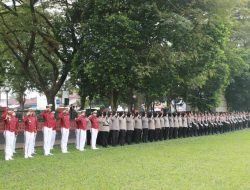 Peringati Hari Bhayangkara ke-78, Kapolres Kediri Pimpin Upacara Ziarah di TMP Pare