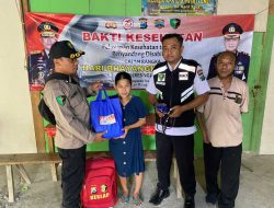 Peduli Disabilitas, Sidokkes Polres Ngawi Gelar Kegiatan Sosial Door To Door