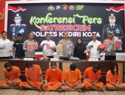 Operasi Sikat Semeru 2024, Polres Kediri Kota Berhasil Ungkap 10 Kasus